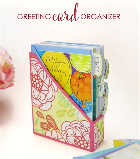 Greeting Card Organizers 